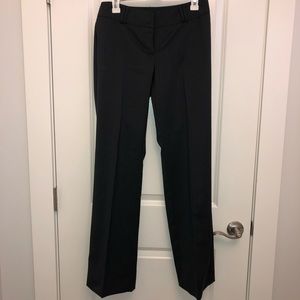 Dark grey, stretch, straight leg dress pants